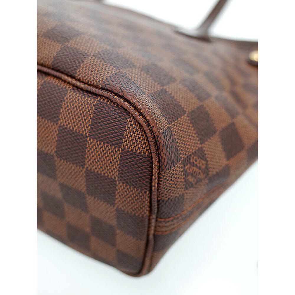 Louis Vuitton Damier Ebene Brown Neverfull Tote Bag - Picture 8 of 8
